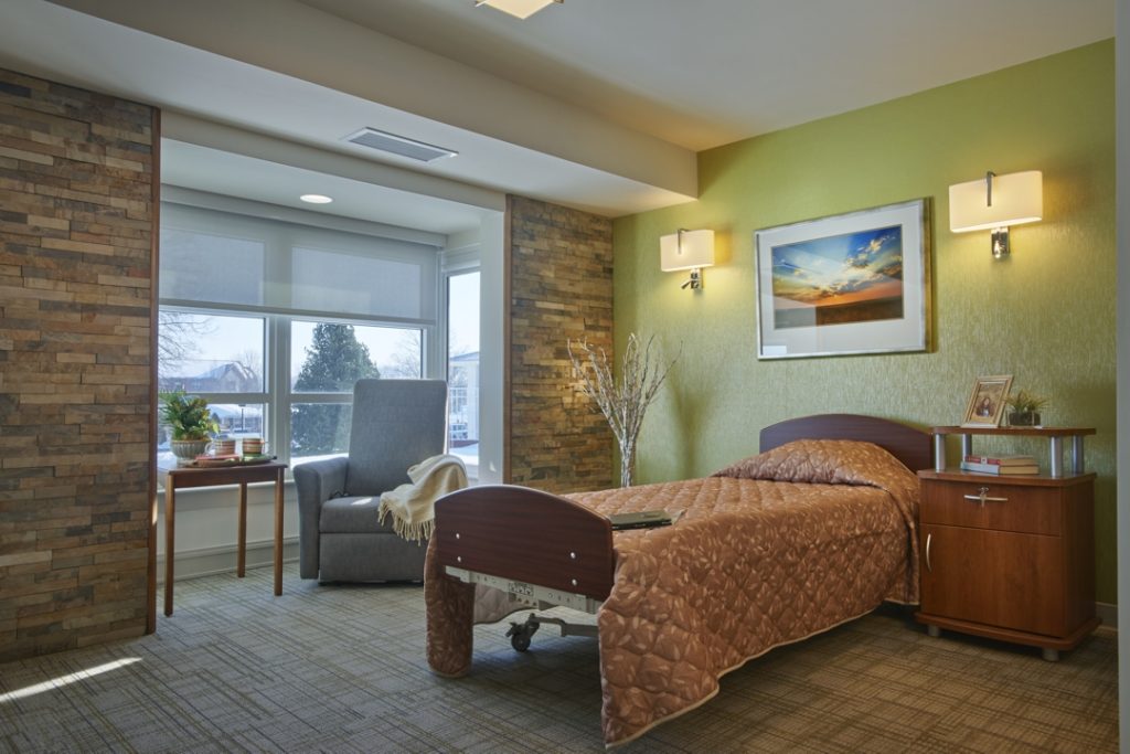 High ceilings allow for maximum natural light.